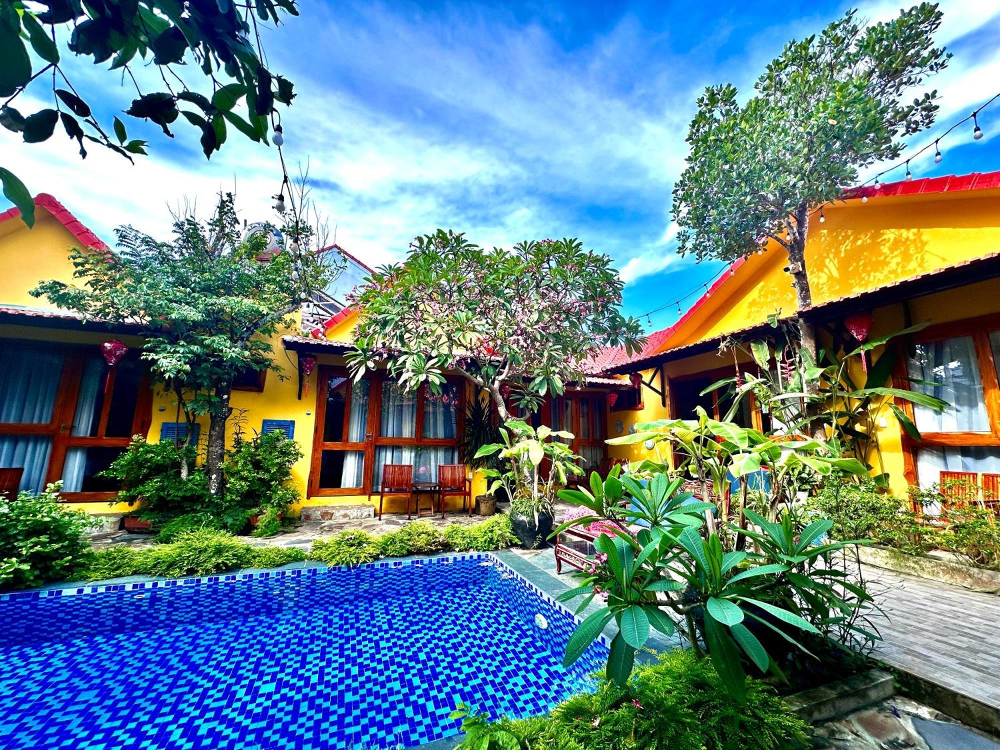 La Belle An Bang Seaside Hideaway-3 Min Walk To Beach,Pool,Family Friendly Hoi An Eksteriør billede