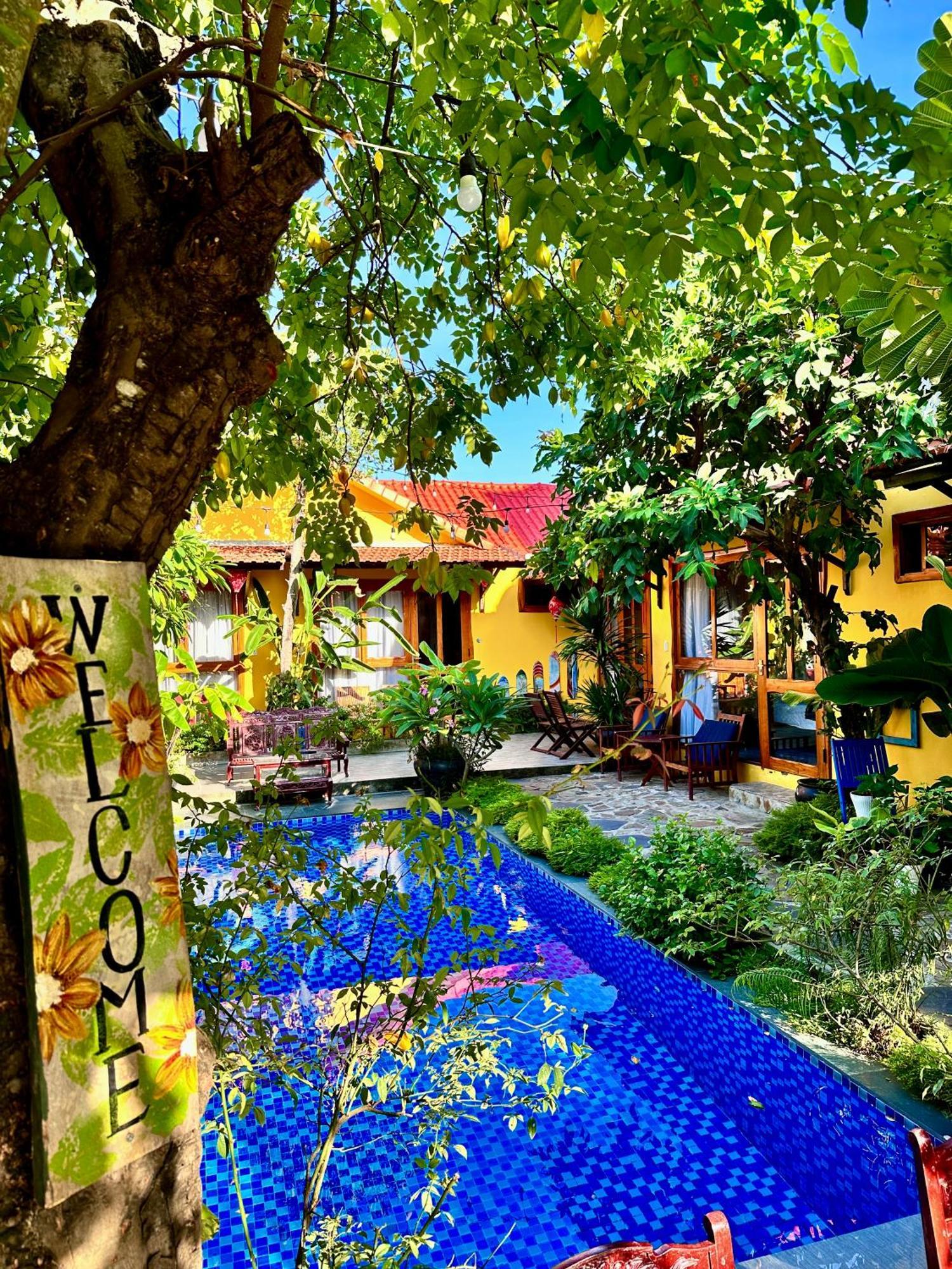 La Belle An Bang Seaside Hideaway-3 Min Walk To Beach,Pool,Family Friendly Hoi An Eksteriør billede