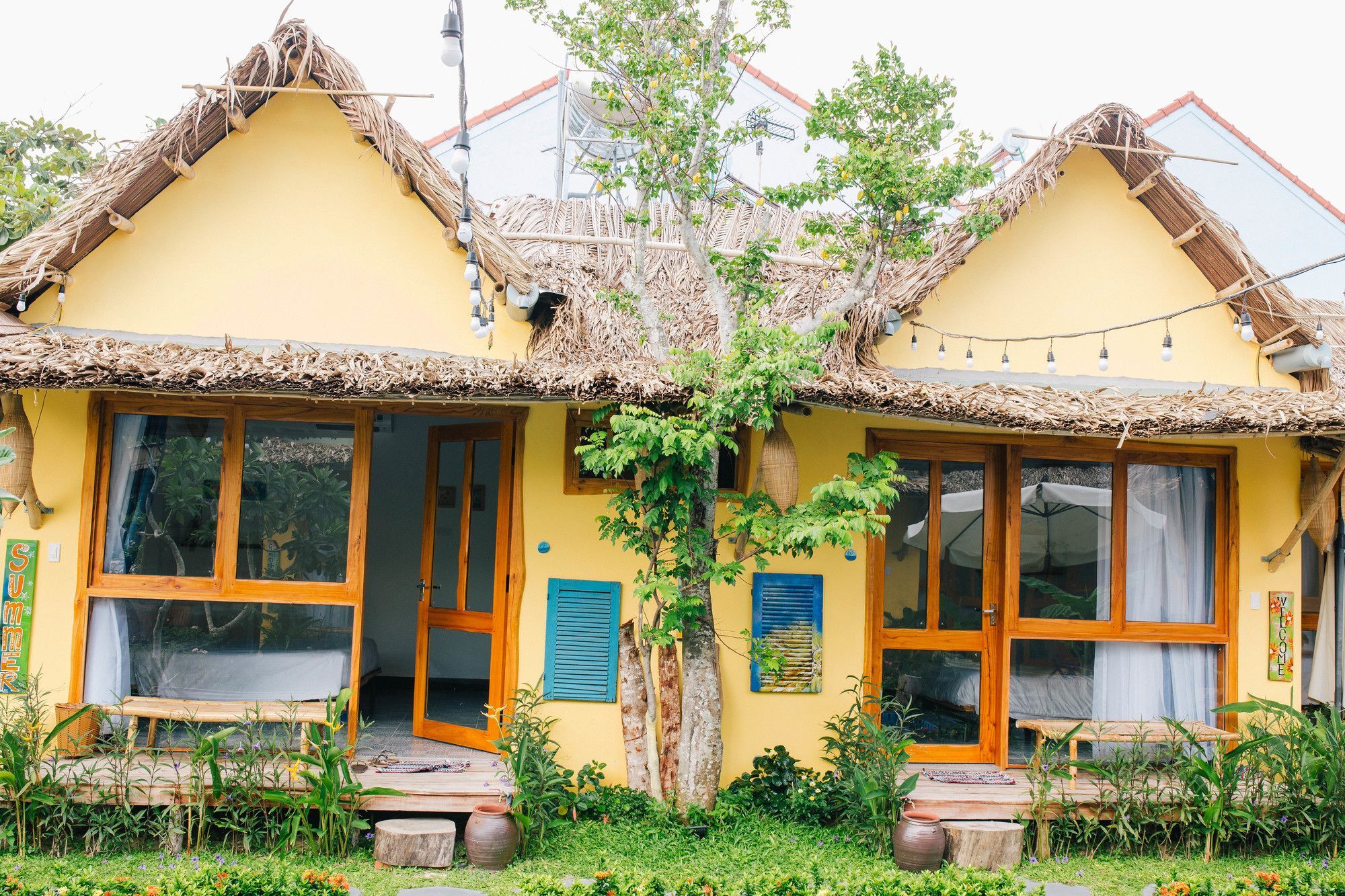 La Belle An Bang Seaside Hideaway-3 Min Walk To Beach,Pool,Family Friendly Hoi An Eksteriør billede